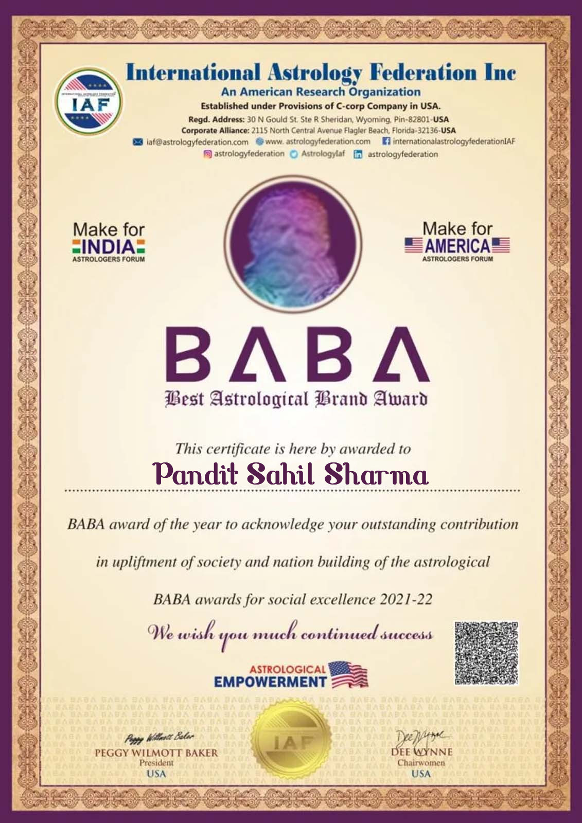 World Famous Astrologer Molana Pandit Sahil Sharma Ji +91-9521494476